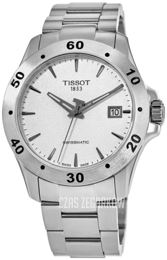 Tissot V8 Srebrny/Stal Ø42.5 mm T106.407.11.031.01