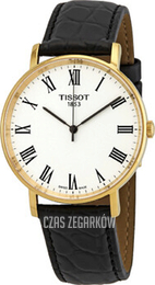 Tissot Everytime Biały/Skóra Ø38 mm T109.410.36.033.00