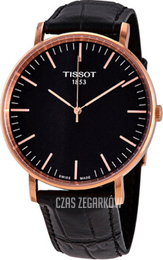 Tissot T-Classic Czarny/Skóra Ø42 mm T109.610.36.051.00
