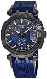Tissot T-Race Niebieski/Guma Ø43 mm T115.417.37.041.00
