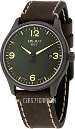 Tissot Xl Zielony/Skóra Ø42 mm T116.410.36.097.00