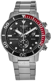 Tissot Seastar Czarny/Stal Ø45.5 mm T120.417.11.051.01