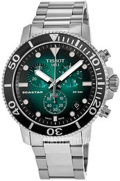Tissot Seastar Zielony/Stal Ø45.5 mm T120.417.11.091.01