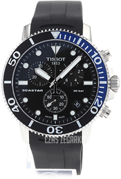 Tissot Seastar Czarny/Guma Ø45.5 mm T120.417.17.051.02