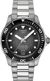 Tissot Seastar 1000 Czarny/Stal Ø40 mm T120.807.11.051.00