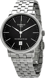 Tissot Carson Czarny/Stal Ø40 mm T122.407.11.051.00