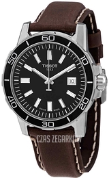 Tissot Supersport Czarny/Skóra Ø44 mm T125.610.16.051.00