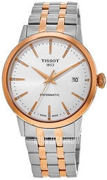 Tissot T-Classic Srebrny/Stal w kolorze różowego złota Ø42 mm T129.407.22.031.00