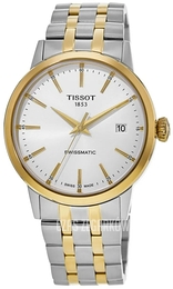 Tissot T-Classic Srebrny/Stal w odcieniu złota Ø42 mm T129.407.22.031.01