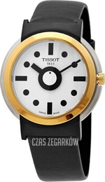Tissot Heritage Biały/Skóra Ø34 mm T134.210.27.011.00