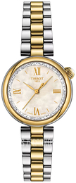 Tissot Desir Biały/Stal w odcieniu złota Ø28 mm T152.010.22.118.01