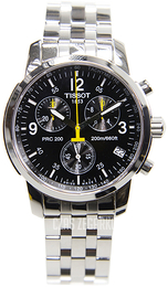 Tissot PRC 200 Czarny/Stal Ø40 mm T17.1.586.52