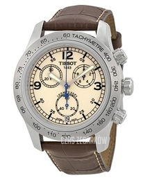 Tissot V8 Kremowy/Skóra Ø42 mm T36.1.316.72
