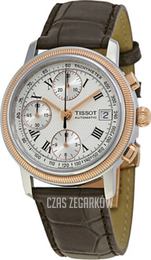 Tissot Bridgeport Automatic Srebrny/Skóra Ø37.7 mm T71.1.467.13