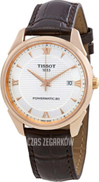 Tissot Vintage Automatic Powermatic 80 Gent Srebrny/Skóra Ø40 mm T920.407.76.038.00