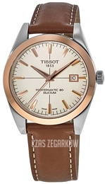 Tissot T-Gold Beżowy/Skóra Ø40 mm T927.407.46.261.00