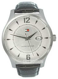 Tommy Hilfiger Srebrny/Skóra Ø44 mm 1710167
