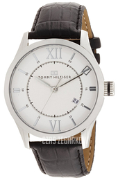 Tommy Hilfiger Huntington Biały/Skóra Ø42 mm 1710207