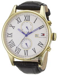 Tommy Hilfiger Classic Biały/Skóra Ø44 mm 1710291