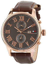 Tommy Hilfiger Szary/Skóra Ø48 mm 1710292