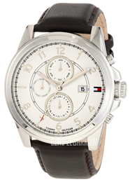Tommy Hilfiger Classic Biały/Skóra Ø44 mm 1710294