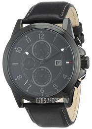 Tommy Hilfiger Classic Czarny/Skóra Ø44 mm 1710295
