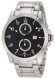 Tommy Hilfiger Classic Czarny/Stal Ø44 mm 1710296