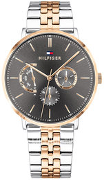 Tommy Hilfiger Szary/Stal w kolorze różowego złota Ø40 mm 1710372