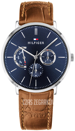 Tommy Hilfiger Niebieski/Skóra Ø40 mm 1710375