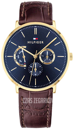 Tommy Hilfiger Niebieski/Skóra Ø40 mm 1710376