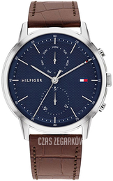 Tommy Hilfiger Dressed Up Niebieski/Skóra Ø43 mm 1710436