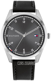 Tommy Hilfiger Griffin Szary/Skóra Ø43 mm 1710459