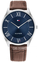 Tommy Hilfiger Slim Niebieski/Skóra Ø43 mm 1710536