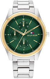 Tommy Hilfiger Tyler Zielony/Stal Ø43 mm 1710537