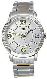 Tommy Hilfiger Srebrny/Stal Ø35 mm 1780564