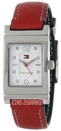 Tommy Hilfiger Srebrny/Skóra Ø25 mm 1780565