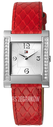 Tommy Hilfiger Srebrny/Skóra Ø30 mm 1780579