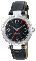 Tommy Hilfiger Czarny/Skóra Ø40.6 mm 1780771