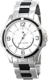Tommy Hilfiger Biały/Stal Ø38 mm 1780862
