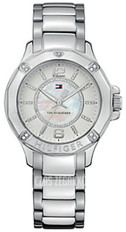 Tommy Hilfiger Biały/Stal Ø38 mm 1780911