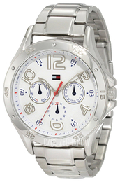 Tommy Hilfiger Sidney Biały/Stal Ø40 mm 1781170