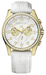 Tommy Hilfiger Taylor Biały/Skóra Ø41 mm 1781280