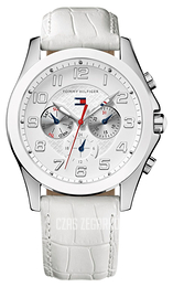 Tommy Hilfiger Taylor Biały/Skóra Ø41 mm 1781281