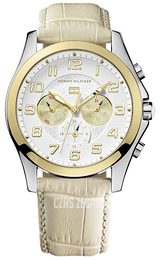 Tommy Hilfiger Biały/Skóra Ø41 mm 1781284