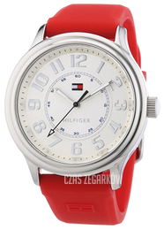 Tommy Hilfiger Srebrny/Guma Ø40 mm 1781287