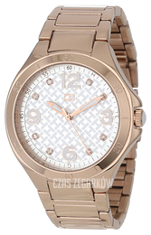 Tommy Hilfiger Victoria Biały/Stal w kolorze różowego złota Ø38 mm 1781316