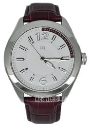 Tommy Hilfiger Biały/Skóra Ø40 mm 1781366