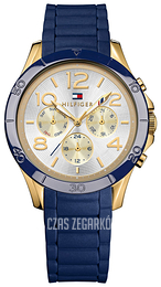 Tommy Hilfiger Alex Srebrny/Guma Ø38 mm 1781523