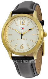 Tommy Hilfiger Srebrny/Skóra Ø41 mm 1781554