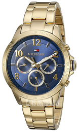 Tommy Hilfiger Dani Niebieski/Stal w odcieniu złota Ø39.6 mm 1781643